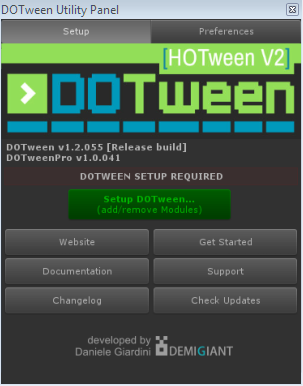 dotween utilitypanel